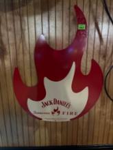 jack Daniels Tennessee fire sign