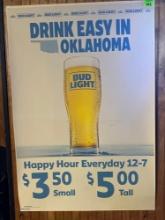BUD LIGHT sign