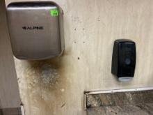 soap dispenser and dryer