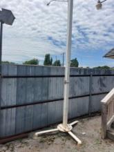 flag pole and flag
