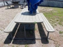 folding picnic table