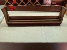 Wooden shelf