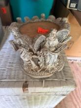 Angel candle holder