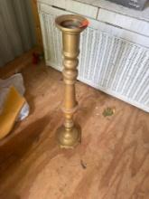 Brass candle holder
