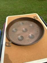 Metal serving tray