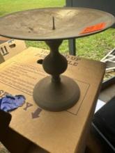 Brass candle holder