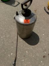 Vintage metal lawn sprayer