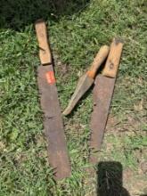 Hand saws and misc items