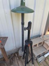 Tripod and lamp