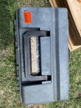 Toolbox with fishing reels