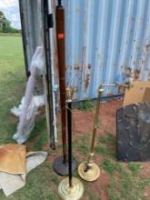 Various floor lamps