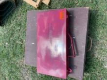 Metal organizer box and wooden oranizer box
