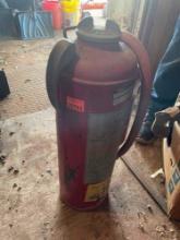 Pressurized metal sprayer