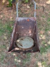 Garden wheel barrel