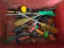 Various screwdrivers