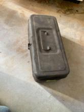 Vintage metal tool box