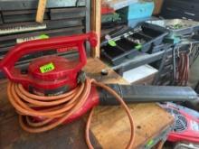 Toro leaf plower corded