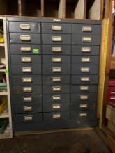 39x30x16 metal shelves, contents are not included Pick up after 1pm