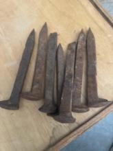Railroad spikes