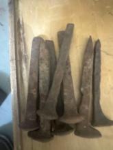 Railroad spikes