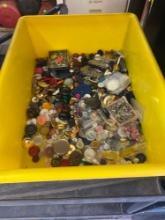 Large lot of buttons