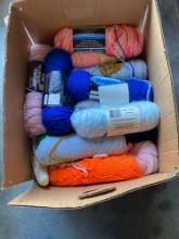 Box of yarn
