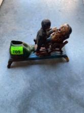 Vintage Dentist cast iron mechanical bank