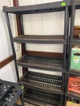 Plastic shelves *BUYER IS RESPONSIBLE FOR LOADING* Pick up after 1pm
