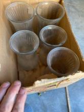 Miscellaneous glass vases