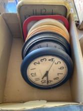 Box of various clocks
