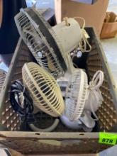 Box of fans
