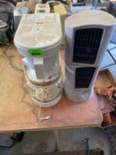 Coffee maker and fan