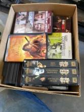 VHS and DVDs