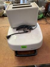 Toaster and electric skillet