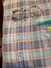 Christmas bracelets and necklace