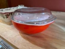 Pyrex Bowl and two baking dishes