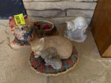 3 cat decor