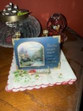 Decor, Glass bunny, glass bowl