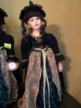 2 Porcelain dolls