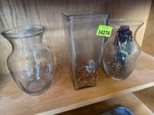 Glass vases