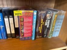 tapes, coloring books, reading books.