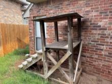 Wood stairs