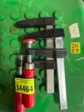 Two clamps