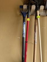 Snow shovel , hoe/ rack combo