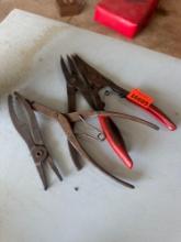Snap ring pliers