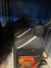 Bottles of transmission fluid Contents unknown