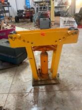 Hydraulic pipe bender