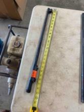 Gun barrel with no markings