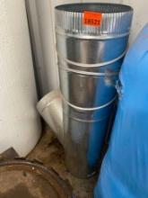 8" Galvanized spiral HVAC duct pipe