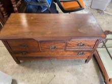 Dresser and mirror